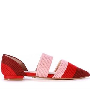 CECELIA NEW YORK Red and Pink Flats
